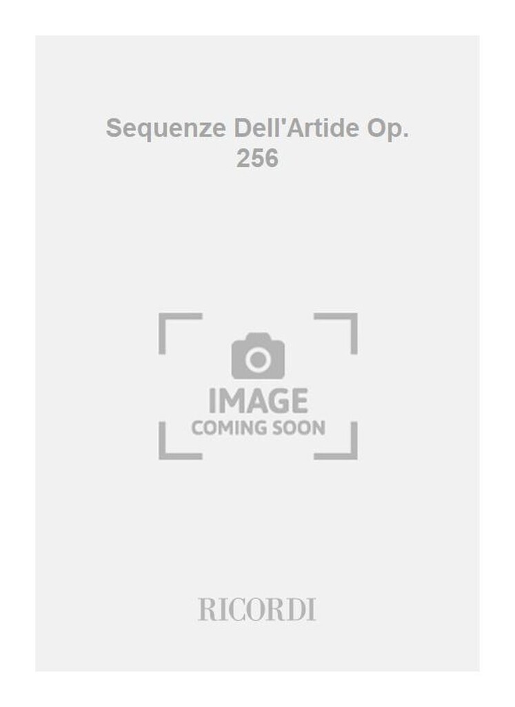 Sequenze Dell'Artide Op. 256